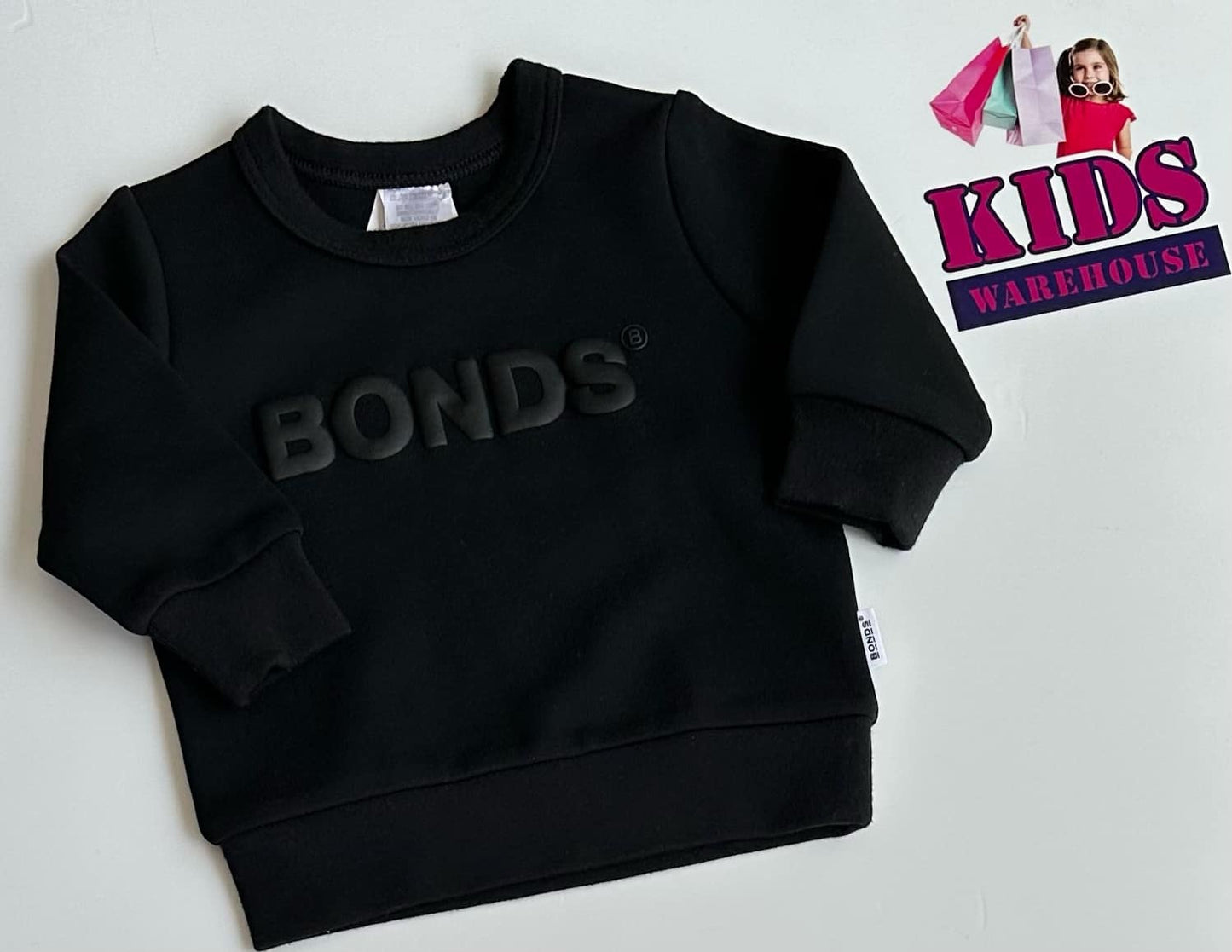 Bonds Black Jumper Size 000