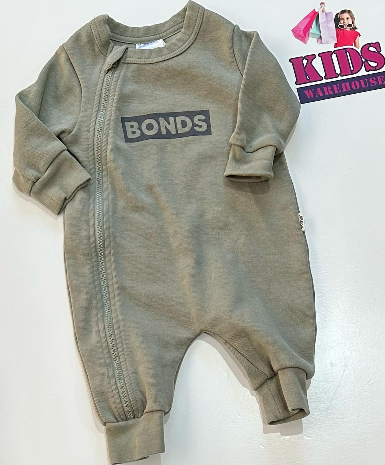 Bonds Green Jumpsuit Size 000