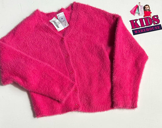 Target Pink Fluffy Jumper Size 5