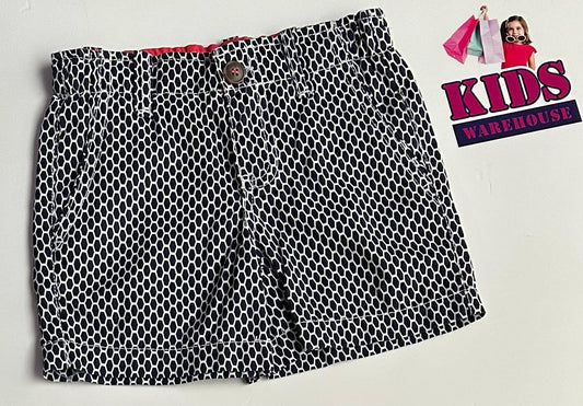 Cotton On White & Black Shorts Size 2