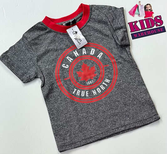 New River Wear Grey & Red Top Size 2