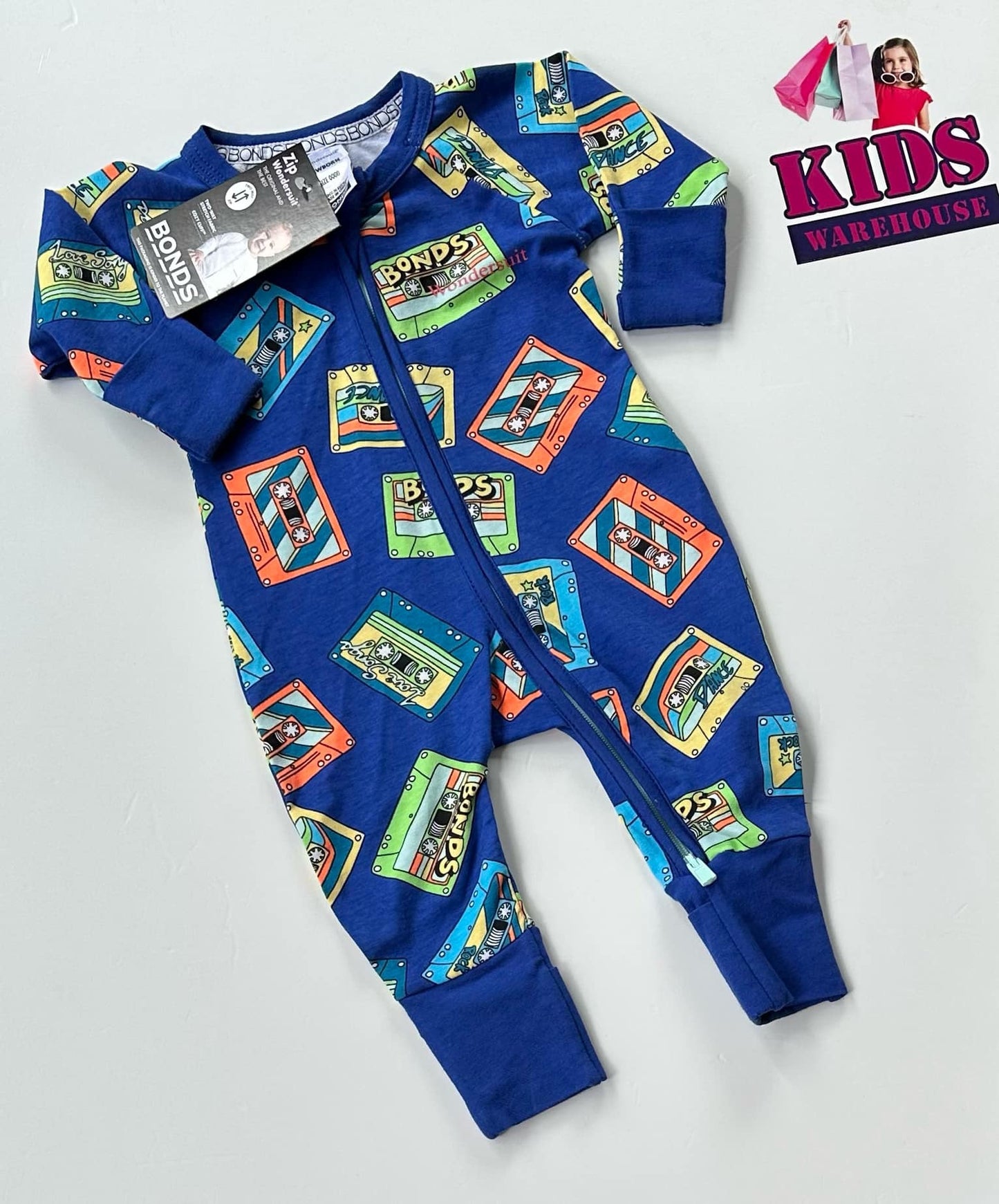 Bonds Blue Wondersuit Size 0000