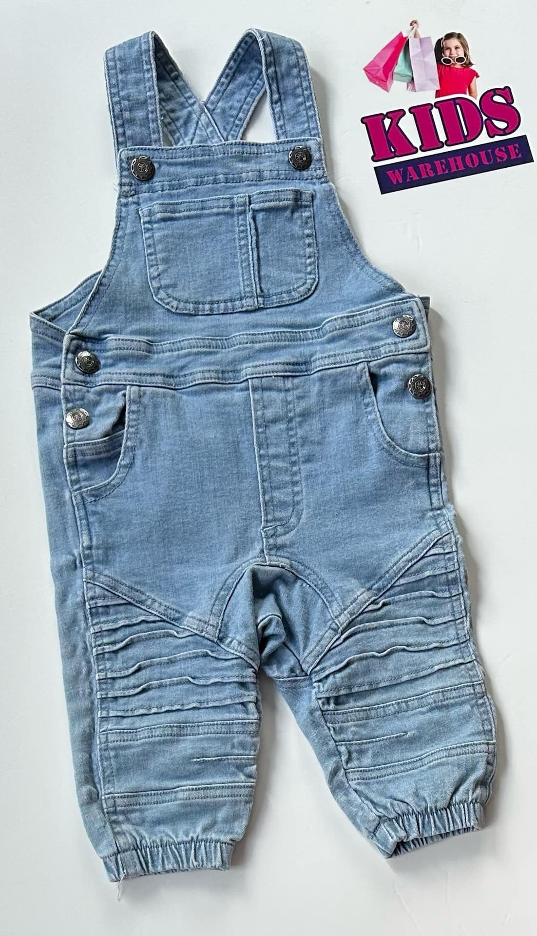 Willow & Jay Blue Jean Overalls Size 00