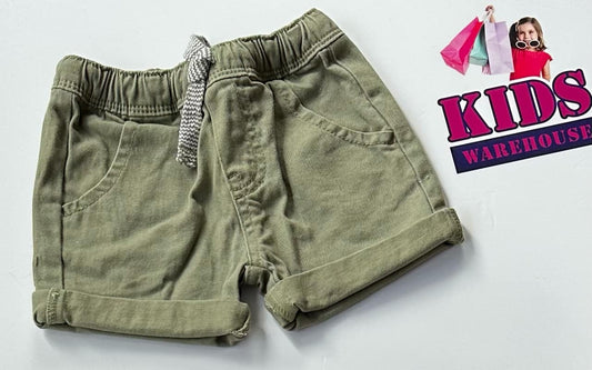Dymples Green Jean Shorts Size 00