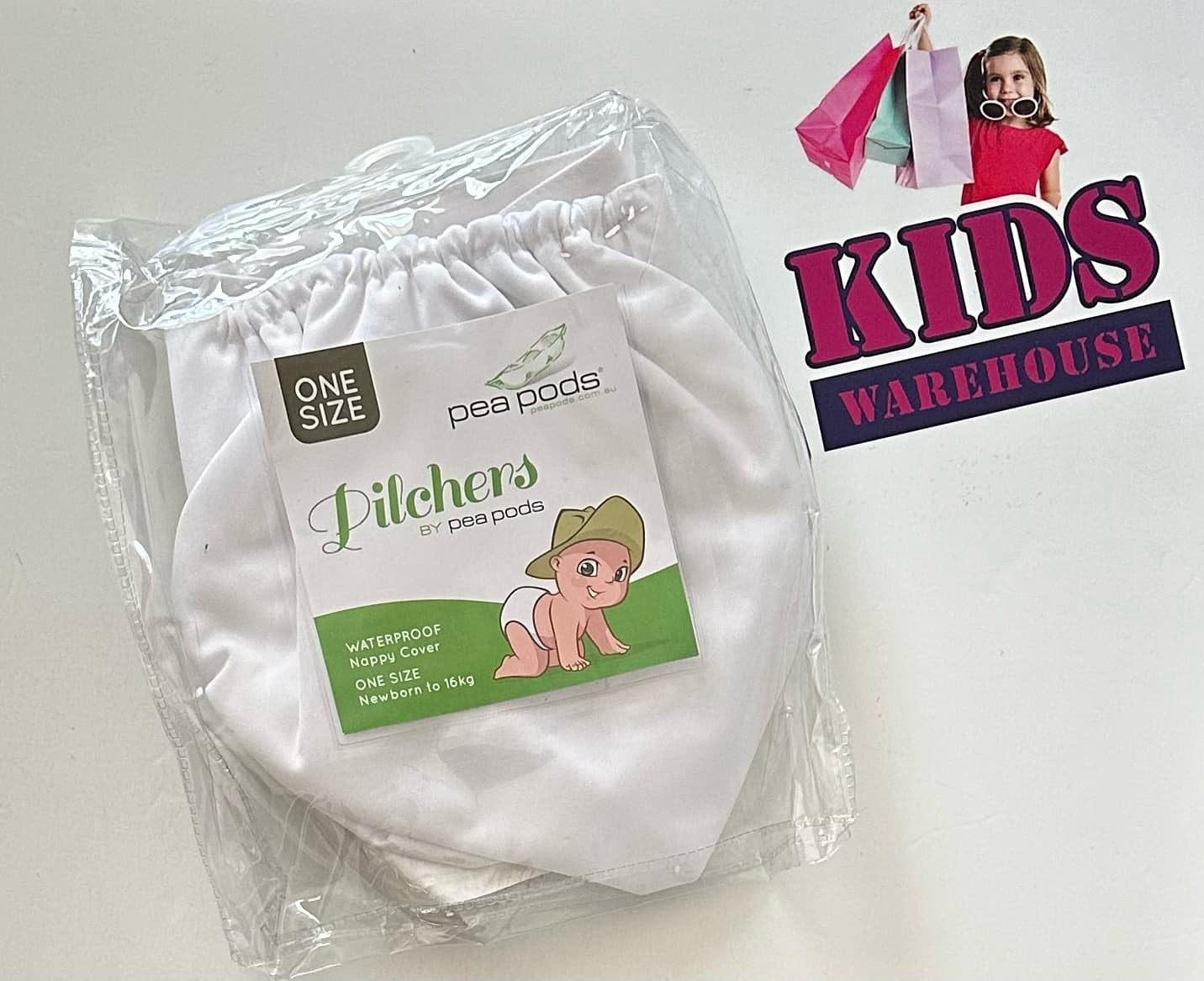 NEW Pea Pods Pilchers Waterproof Nappy Cover