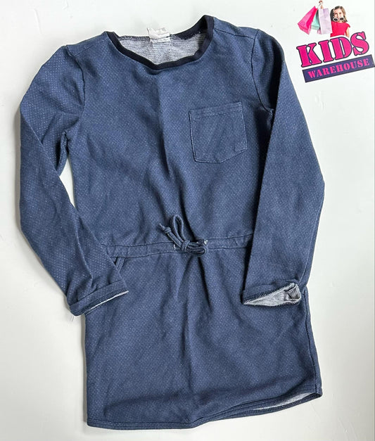 Milky Blue Long Sleeve Dress Size 6