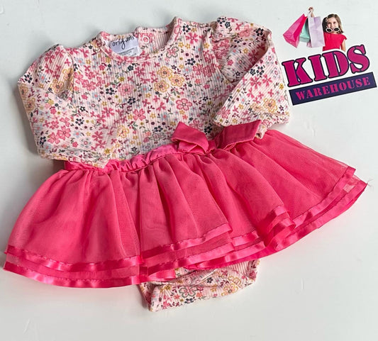 Origami Pink Tutu Bodysuit Size 0