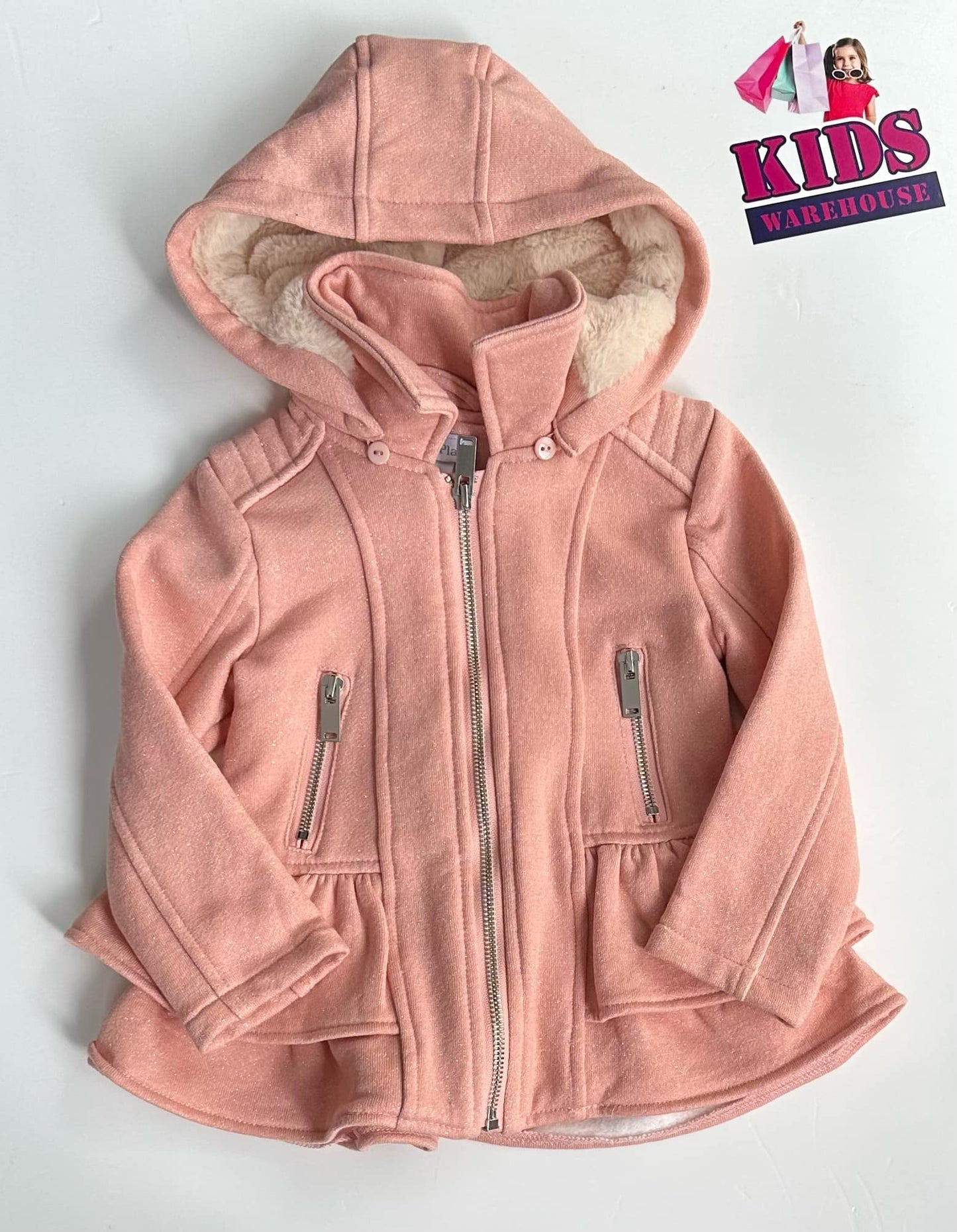 Ollies Place Pink Coat Size 2