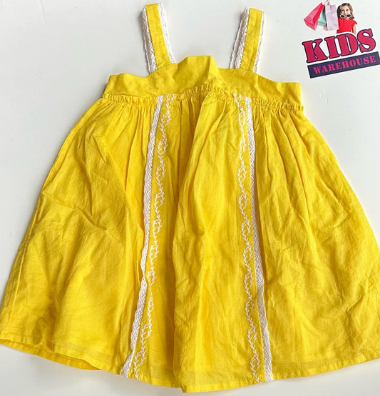 Tahari Yellow Dress Size 4