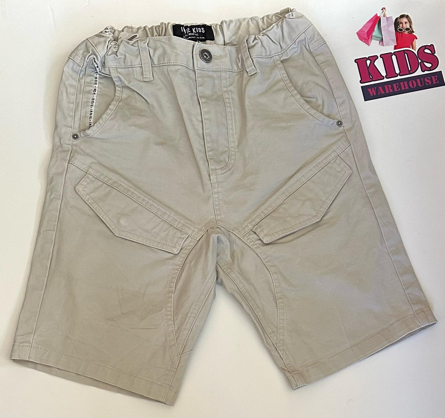 Indie Kids White Jean Shorts Size 10