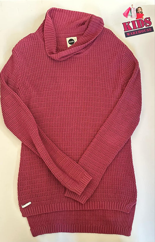 Sudo Purple Knit Top Size 12