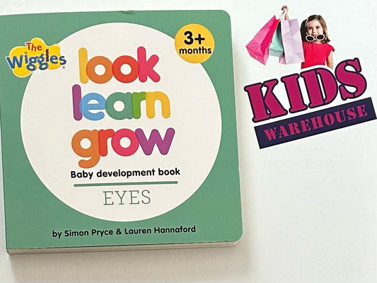 The Wiggles Look Learn Grow Eyes, Baby Development 3+ Months (Board Book) - Simon Pryce & Lauren Hannaford