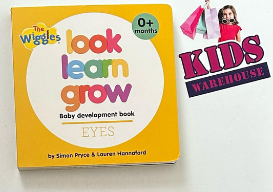 The Wiggles Look Learn Grow Eyes, Baby Development 0+ Months (Board Book) - Simon Pryce & Lauren Hannaford