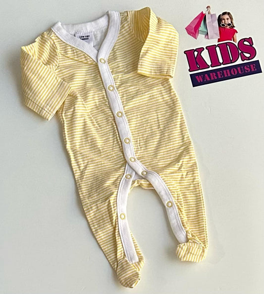 Premmie Target Yellow & White Jumpsuit Size 00000