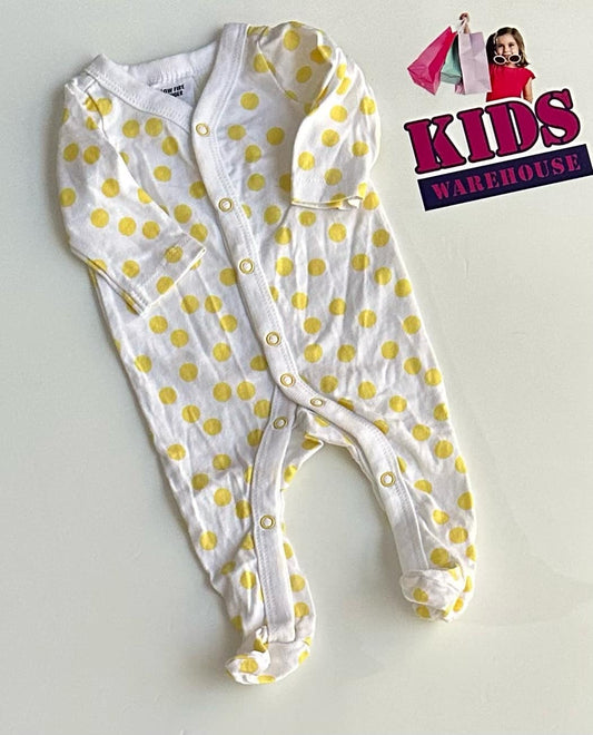 Premmie Target White & Yellow Jumpsuit Size 00000
