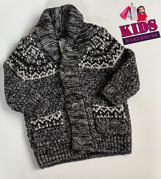 Dymples Black & White Knit Jumper Size 0