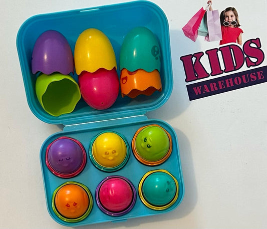 Tomy Toomies Multicoloured Matryoshka Eggs