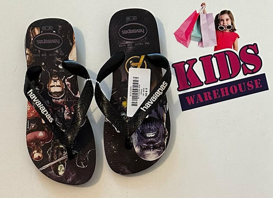 Havaianas Marval Avengers Characters Thongs Size US13/UK12 (Child)