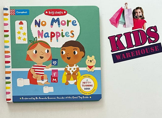 No More Nappies (Board Book) - Marion Cocklico