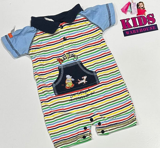 Humphrey’s Corner Blue Multicoloured Bodysuit Size 000