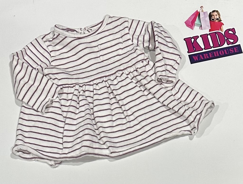 Sprout White & Purple Dress Size 000