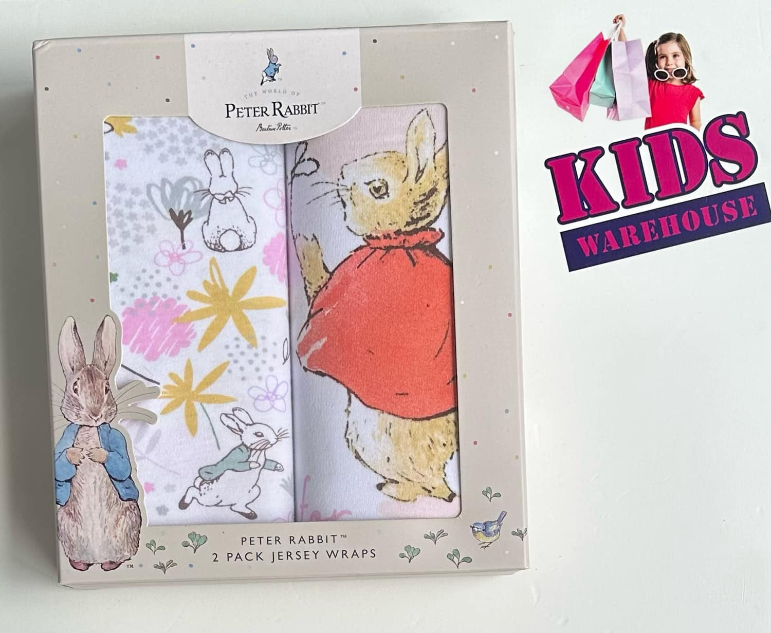 Peter Rabbit 2 Pack Jersey Wraps – Kids Warehouse AU