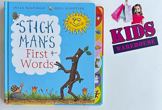 Stick Mans First Words (Board Book) - Julia Donaldson, Axel Scheffler