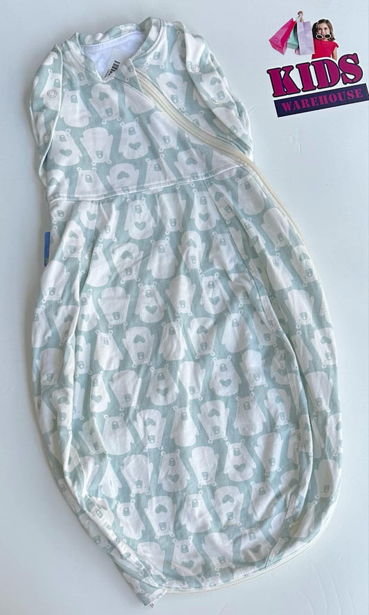 Grobag Light Green Bear Print Size 000 Light