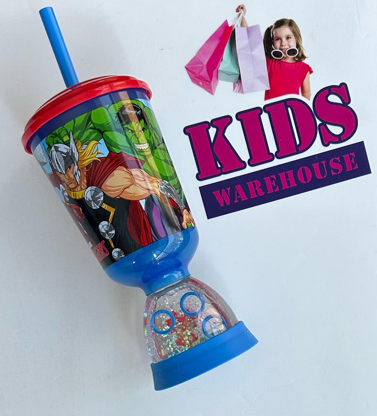 zak! Marvel Avengers Kids Cup BPA Free SANS BPA