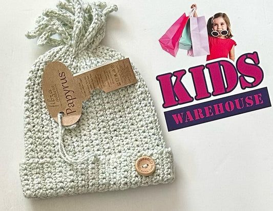 NEW Papyrus Light Green Knit Beanie