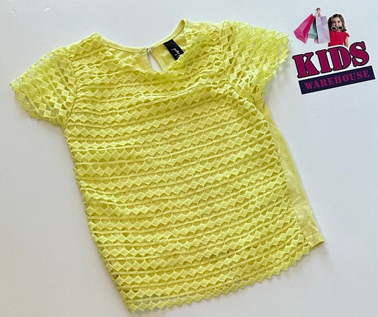 Peter Morrissey Yellow Top Size 3