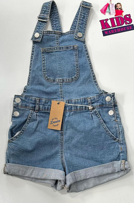 NEW Denim Overalls Size 8
