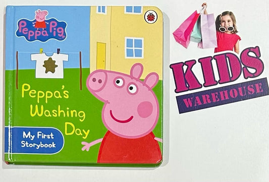 Peppa Pig Peppa's Washing Day My First Storybook (Board Book)