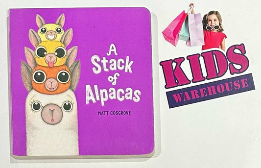 A Stack Of Alpacas (Board Book) - Matt Cosgrove