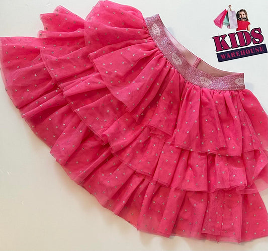 Disney Little Mermaid Pink Skirt Size 4