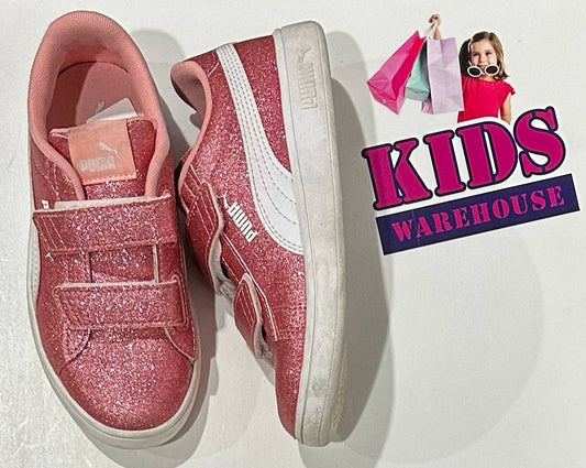 Puma Softfoam+ Pink Sparkle Runners Size US13/UK12 (Child/Older Child)
