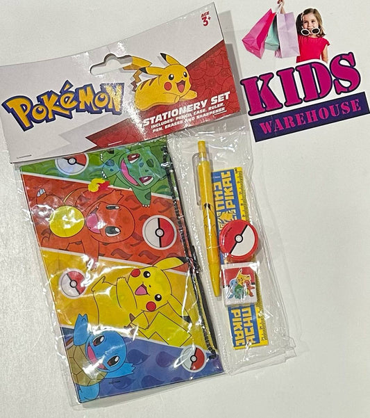 NEW Pokémon Stationery Set