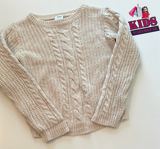 Anko Cream Knit Jumper Size 8