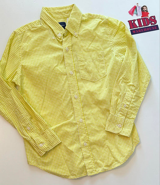 GapKids Yellow Long Sleeve Top Size 8