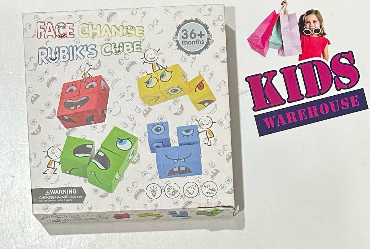 Wooden Face Change Rubik's Cube 36+ Months