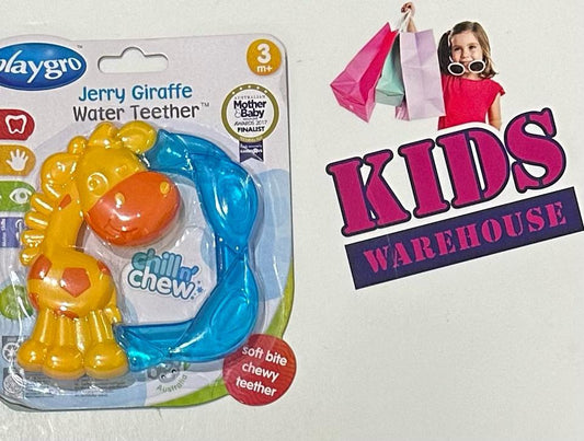 NEW Playgro Jerry Giraffe Water Teether 3+ Months