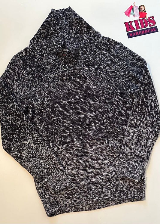 Bauhaus Black & White Knit Jumper Size 10