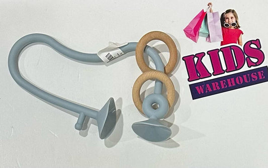 Silicone, Wooden Suction Teether