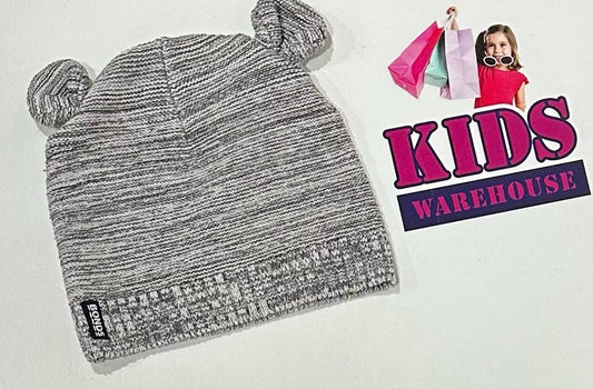 Bonds Black, Grey Beanie Size 6-12M