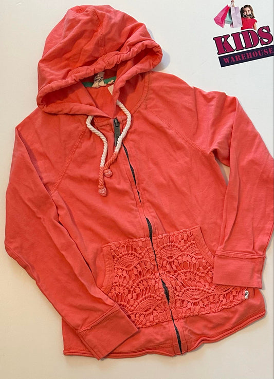 Piping Hot Pink Hoodie Size 7