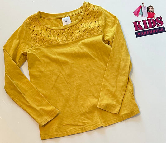 Target Yellow Long Sleeve Top Size 5