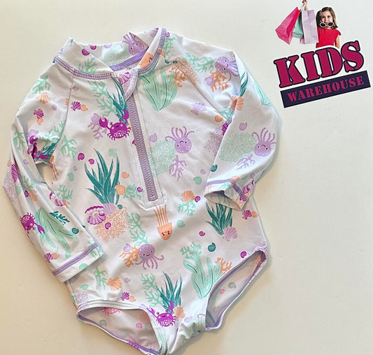 Baby Berry White Bathers Size 0