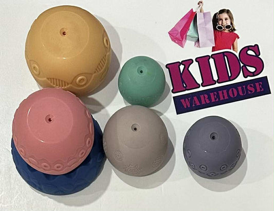 Baby Number Stacker Toy 6-12 Months BPA-Free Plastic