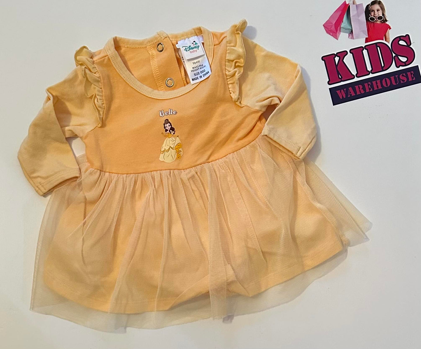 Disney Baby Yellow Dress Size 000