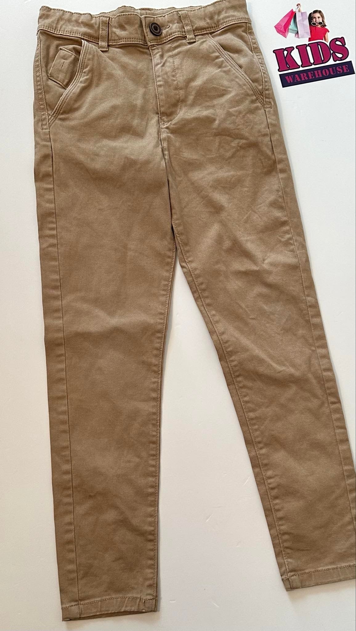 Target Cream Jean Pants Size 8